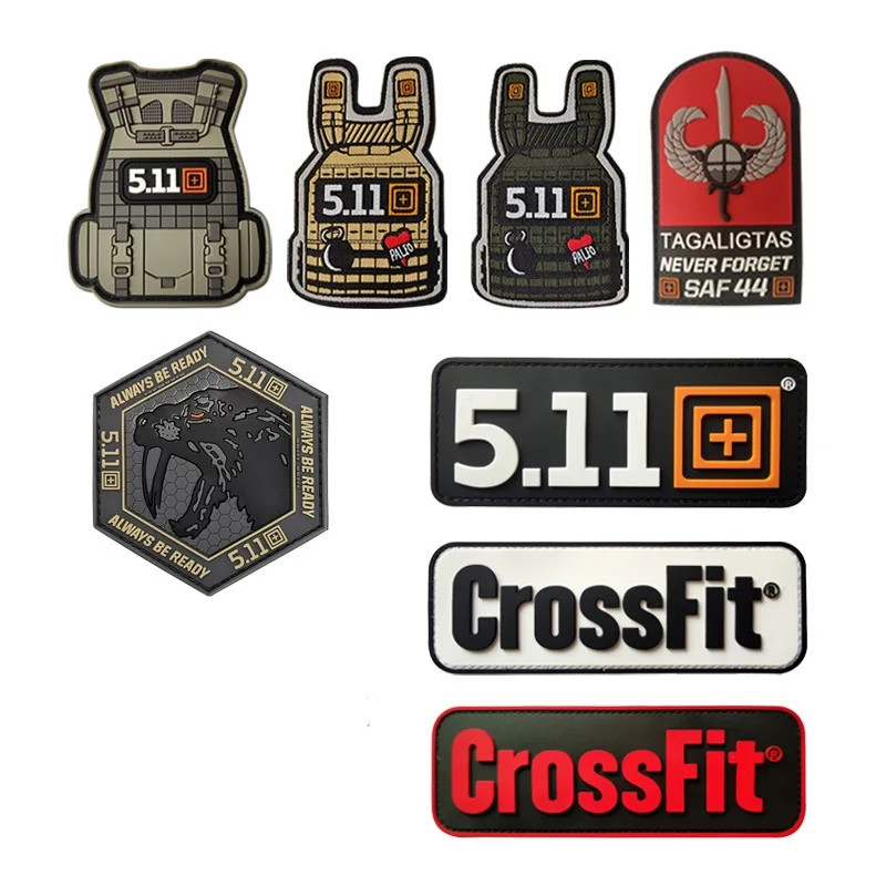 Crossfit Gear Pouch - Military Tactical Vest 3D PVC Hook