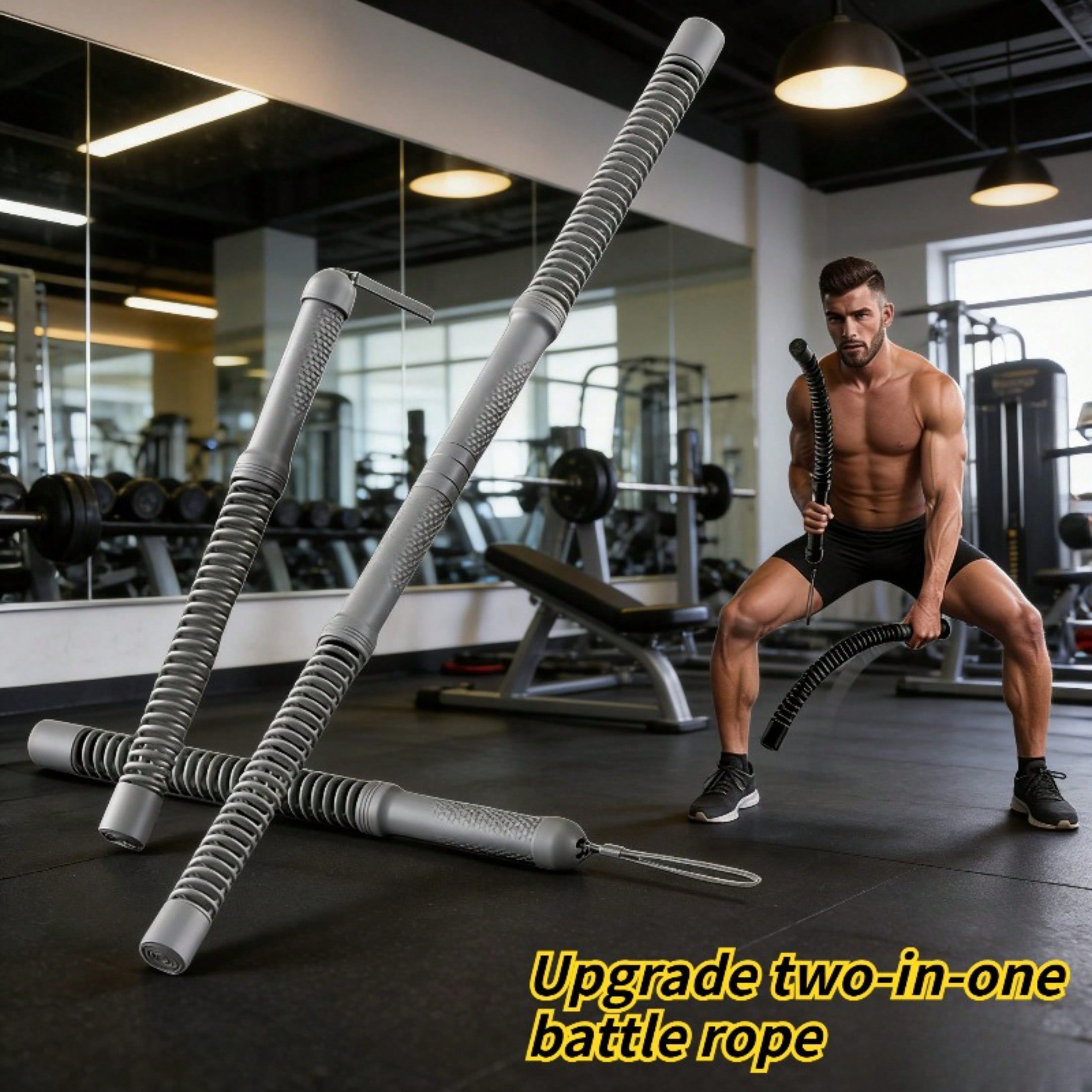 2-in-1 Upgraded Cordless Battl - đánh giá và giá Crossfit Training Gear