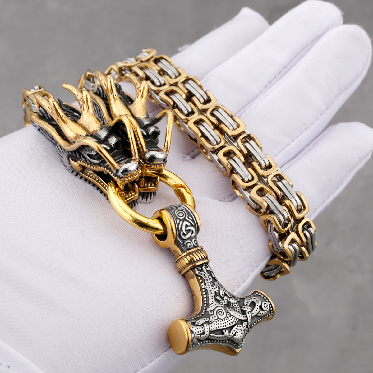 Stainless Steel Viking Dragon  - đánh giá và giá Battle Rope Anchor