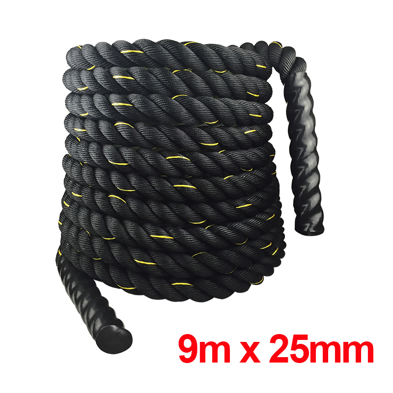 9M/12M/15M Fitness Battle Rope - đánh giá và giá Battle Rope Anchor